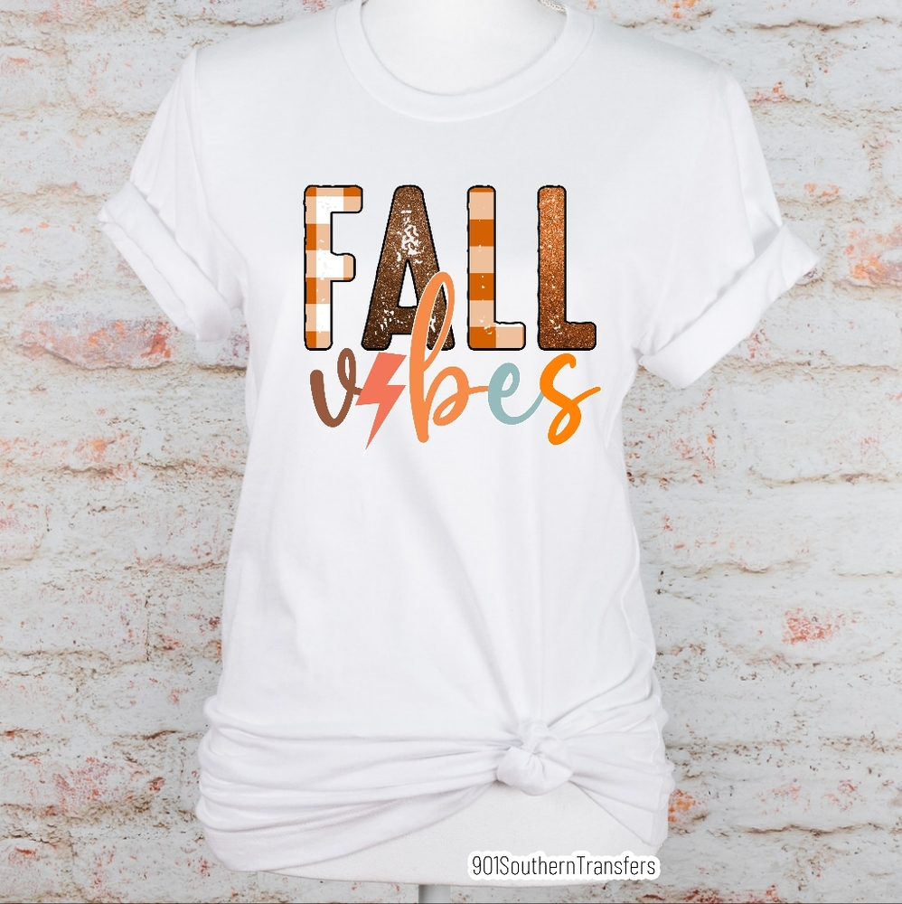 Fall vibes tee shirt